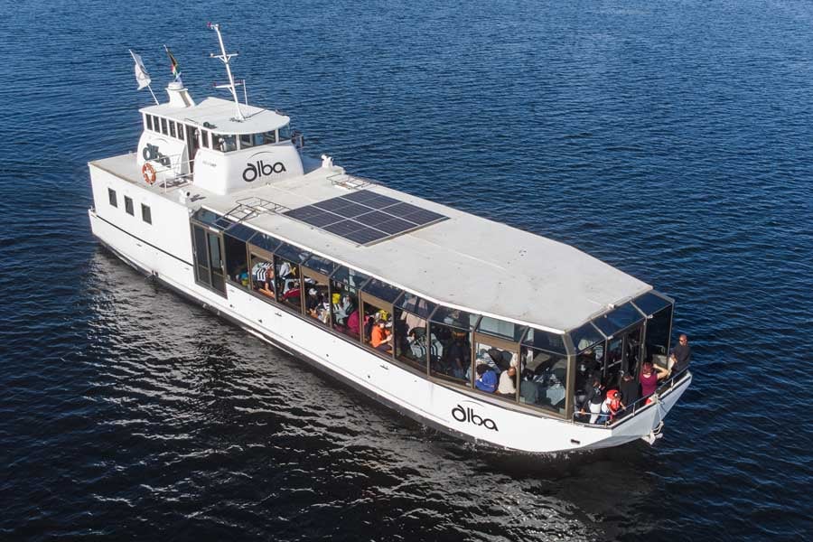 Harties Boat Company cruise on the dam