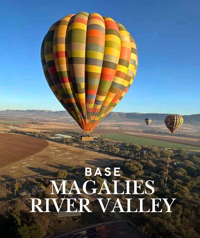 Bill Harrop's balloon flight over the Magaliesberg