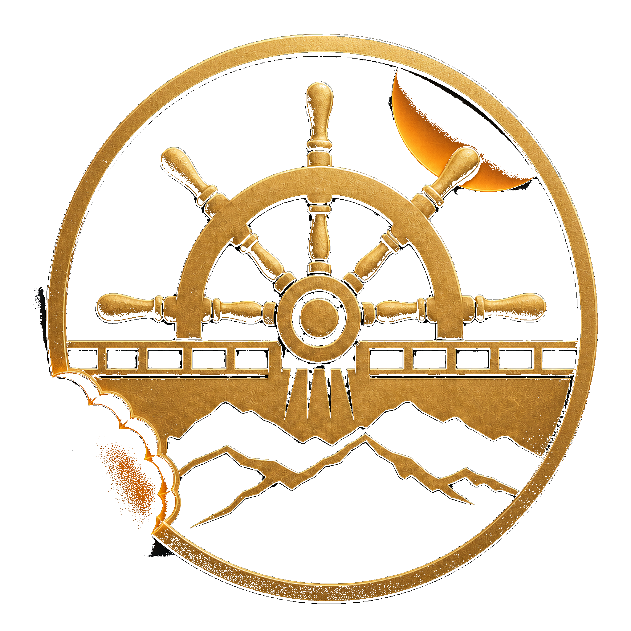 Dam Bites regional seal logo